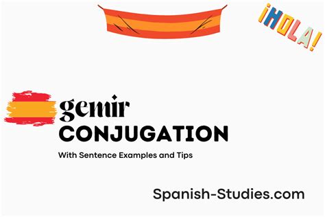 gemir conjugation|conjugate gemir.